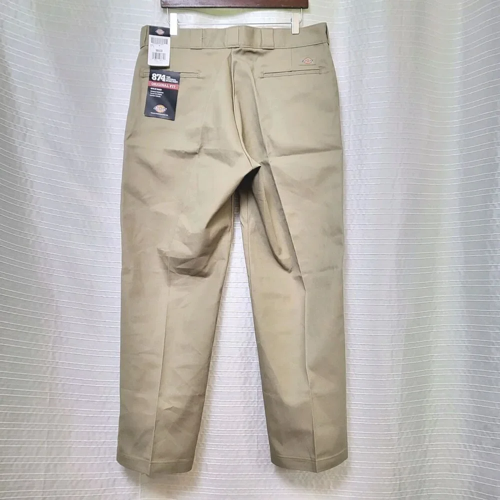 Dickies 874 Pants Original Classic Work School Skater Straight Leg Men's 38x30
